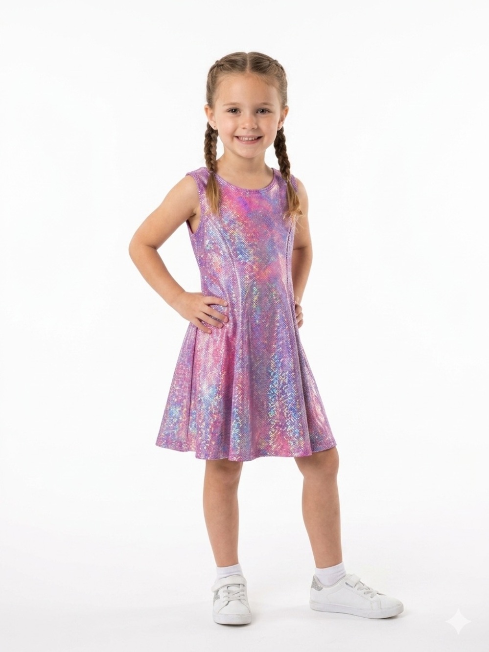 Pixie Lane Glitter Twirl Dress Size 7